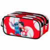 Portatodo Kiss Stitch Disney triple - Imagen 2