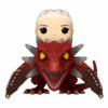 Figura POP Rides Deluxe Game of Thrones House of the Dragon Rhaenys Targaryen with Meleys - Imagen 2