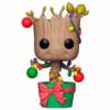 Figura POP Marvel Holiday Groot with Lights & Ornaments - Imagen 2