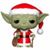 Figura POP Star Wars Holiday Santa Yoda - Imagen 2