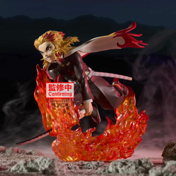 Figura Kyojuro Rengoku Vibration Stars Demon Slayer Kimetsu no Yaiba - Imagen 2