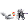 Figura Silver Rathalos Prime Monster Hunter Transformers - Imagen 3