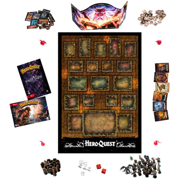 Juego mesa First Light Hero Quest español - Imagen 4