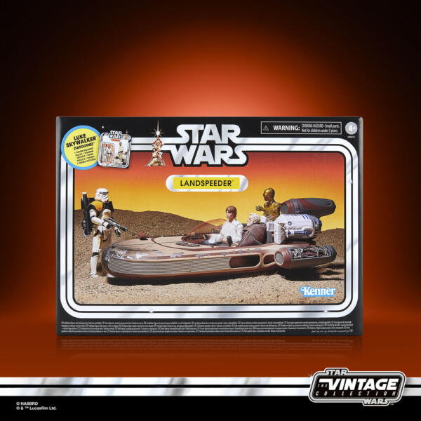 Figura Luke Skywalker + Landspeeder Star Wars - Imagen 4