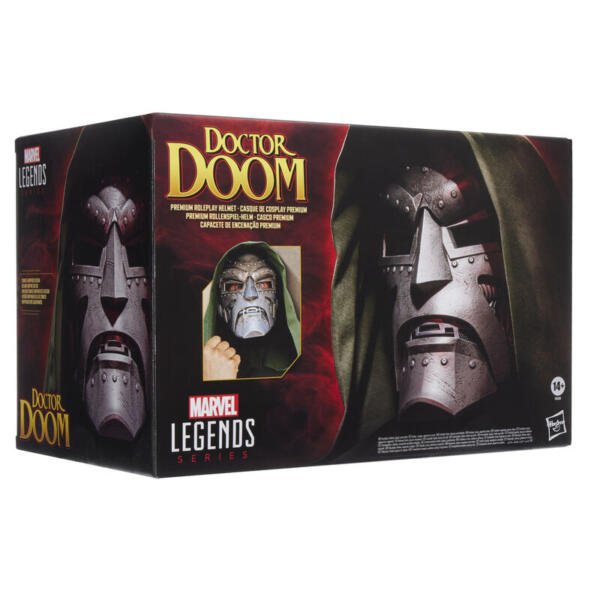Casco premium Doctor Doom Marvel Legends - Imagen 4