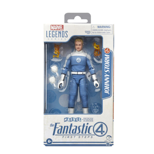 Figura Johnny Storm Los 4 Fantasticos Marvel
