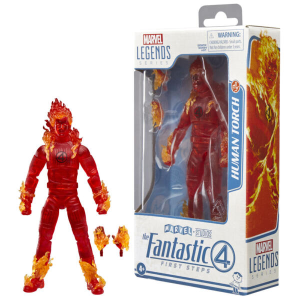 Figura Antorcha Humana Los 4 Fantasticos - Imagen 2