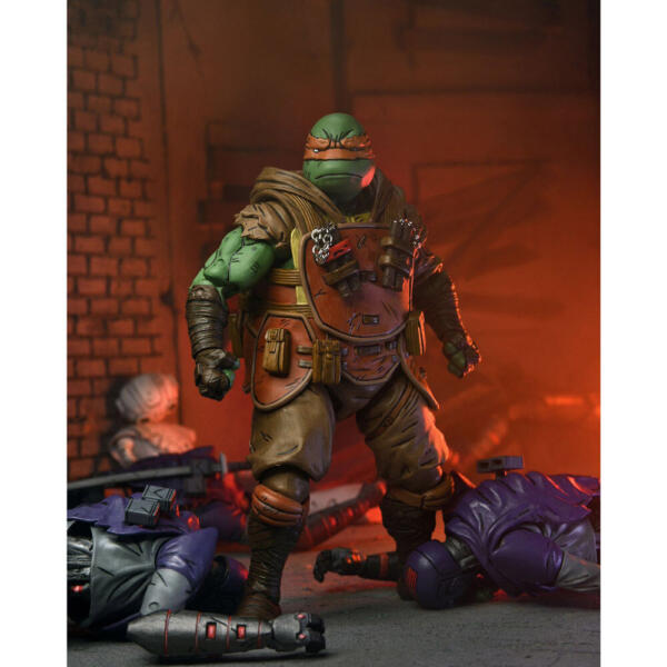 Figura Ultimate Flashback Michelangelo Teenage Mutant The Last Ronin Tortugas Ninja - Imagen 3