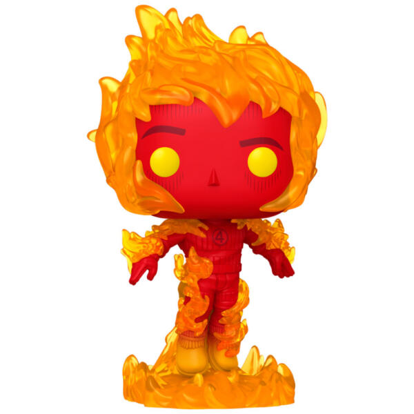 Figura POP Marvel Los 4 Fantasticos Antorcha Humana - Imagen 2