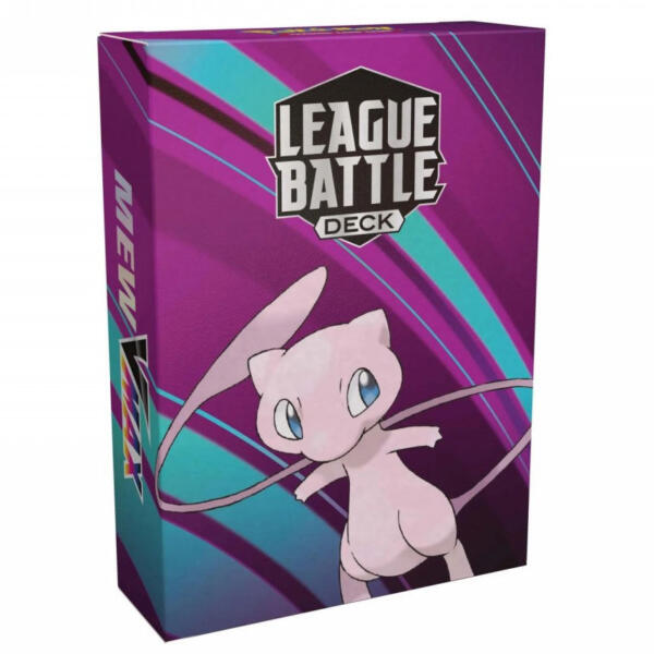 Blister Juego Cartas Coleccionables League Battle Mew VMax Pokemon español - Imagen 3