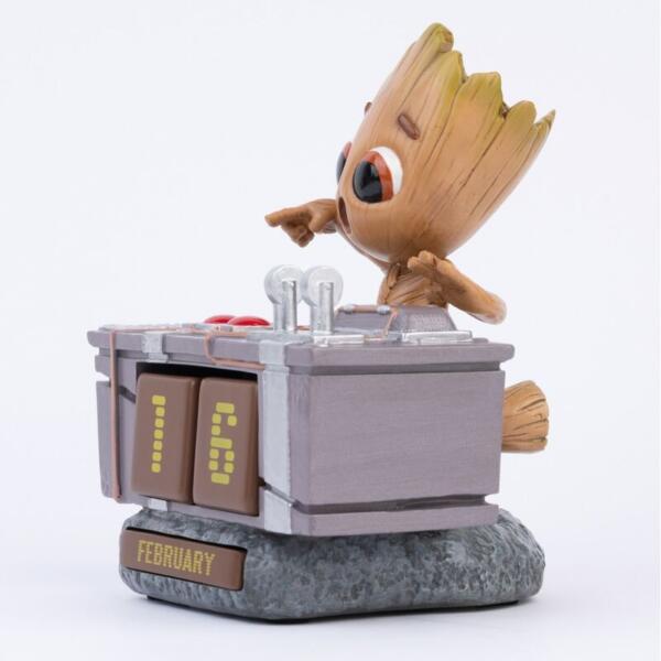 Calendario Perpetuo 3D Groot Death Button Guardianes de la Galaxia Marvel - Imagen 3