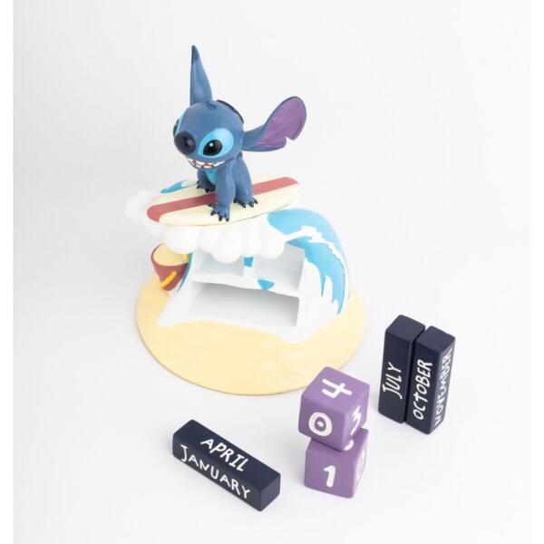 Calendario Perpetuo 3D Surfer Stitch Disney - Imagen 2
