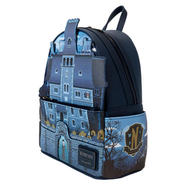 Mochila Nevermore Academy Miercoles Loungefly - Imagen 2