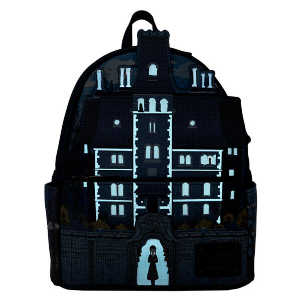 Mochila Nevermore Academy Miercoles Loungefly - Imagen 3