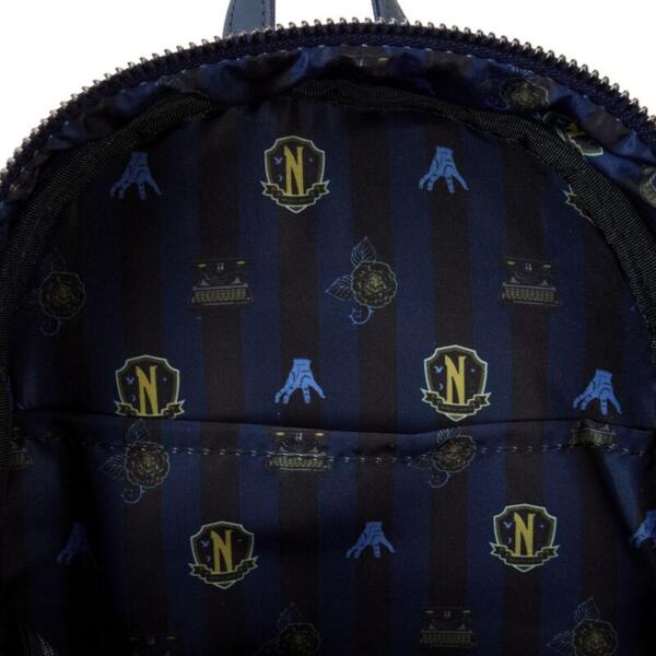Mochila Nevermore Academy Miercoles Loungefly - Imagen 5