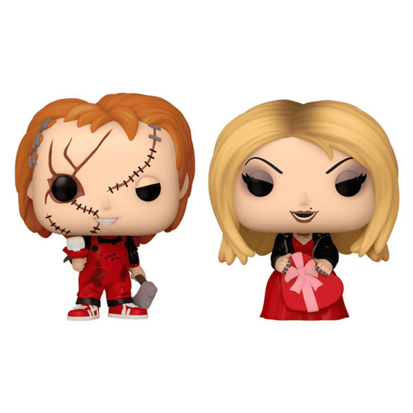 Blister 2 figuras Pocket POP Chucky & Tiffany Valentine - Imagen 2