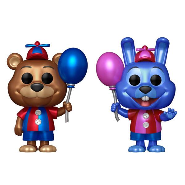 Blister 2 figuras POP Five Nights at Freddys Ballon Freddy & Balloon Bonnie Exclusive - Imagen 2