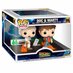 Figura POP Moments Regreso al Futuro Doc & Marty