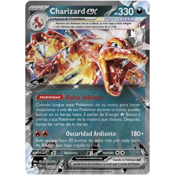 Blister cartas Charizard Pokemon español - Imagen 2