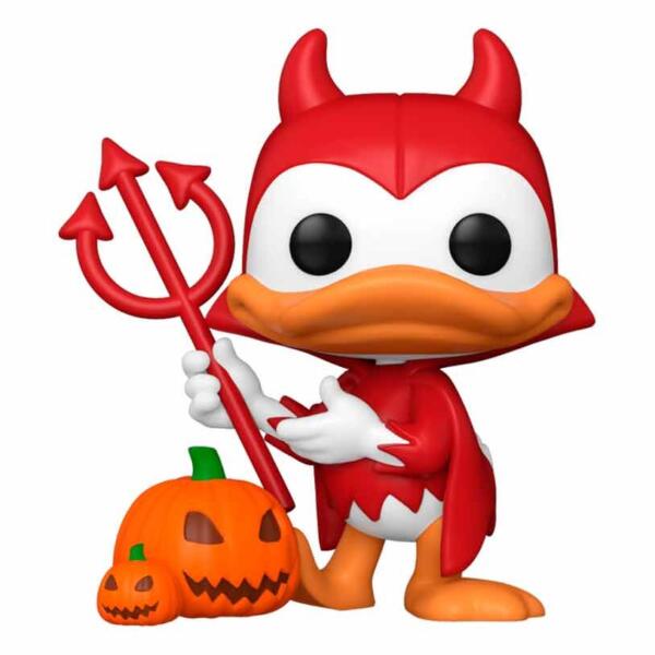 Figura POP Disney Mickey and Friends Devil Donald with Pumpkin Exclusive - Imagen 2