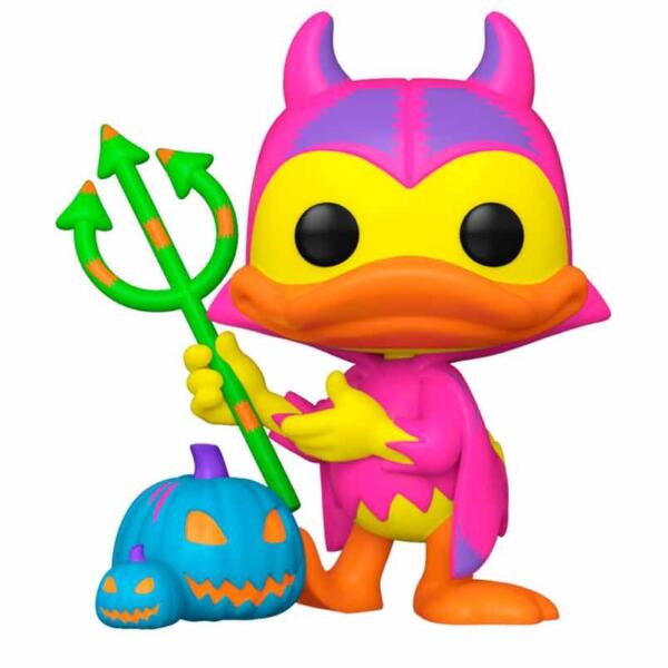 Figura POP Disney Mickey and Friends Devil Donald with Pumpkin Chase Exclusive - Imagen 2