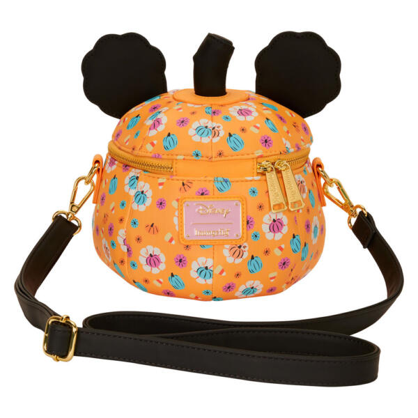 Bolso bandolera Pumpkin Minnie Disney Loungefly - Imagen 2