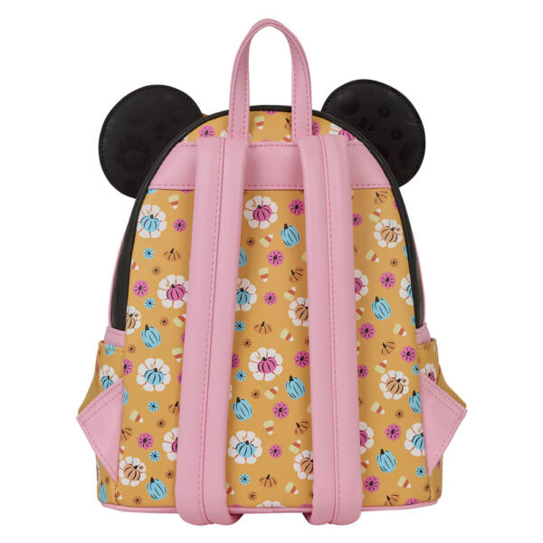 Mochila Pumpkin Minnie Disney Loungefly 26cm - Imagen 3