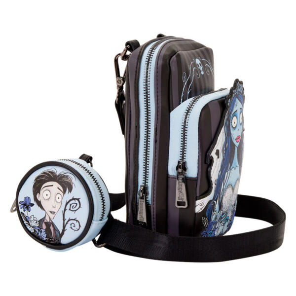 Bolso bandolera + monedero La Novia Cadaver Loungefly - Imagen 2