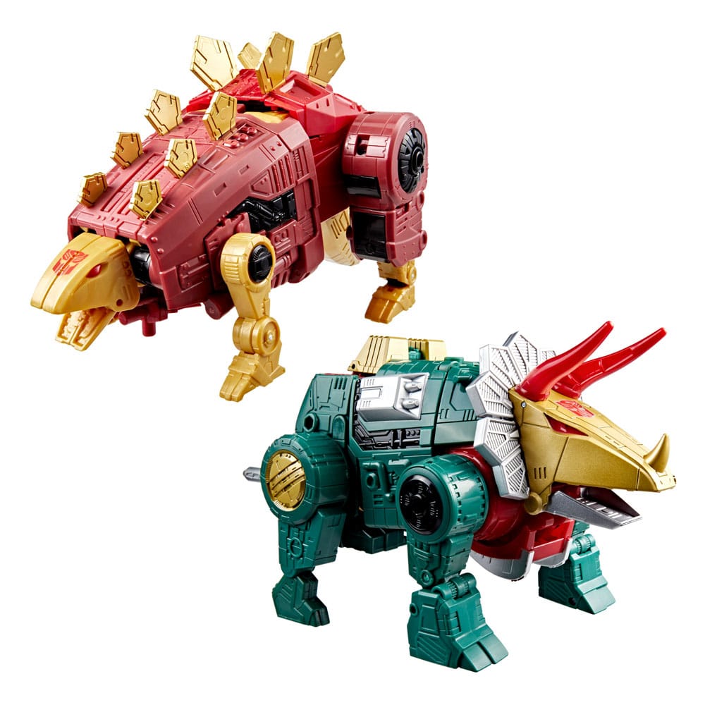 Transformers Age of the Primes Leader Class Pack de 2 Figuras G2 Universe Dinobots Snarl & Slug 19 cm - Imagen 2