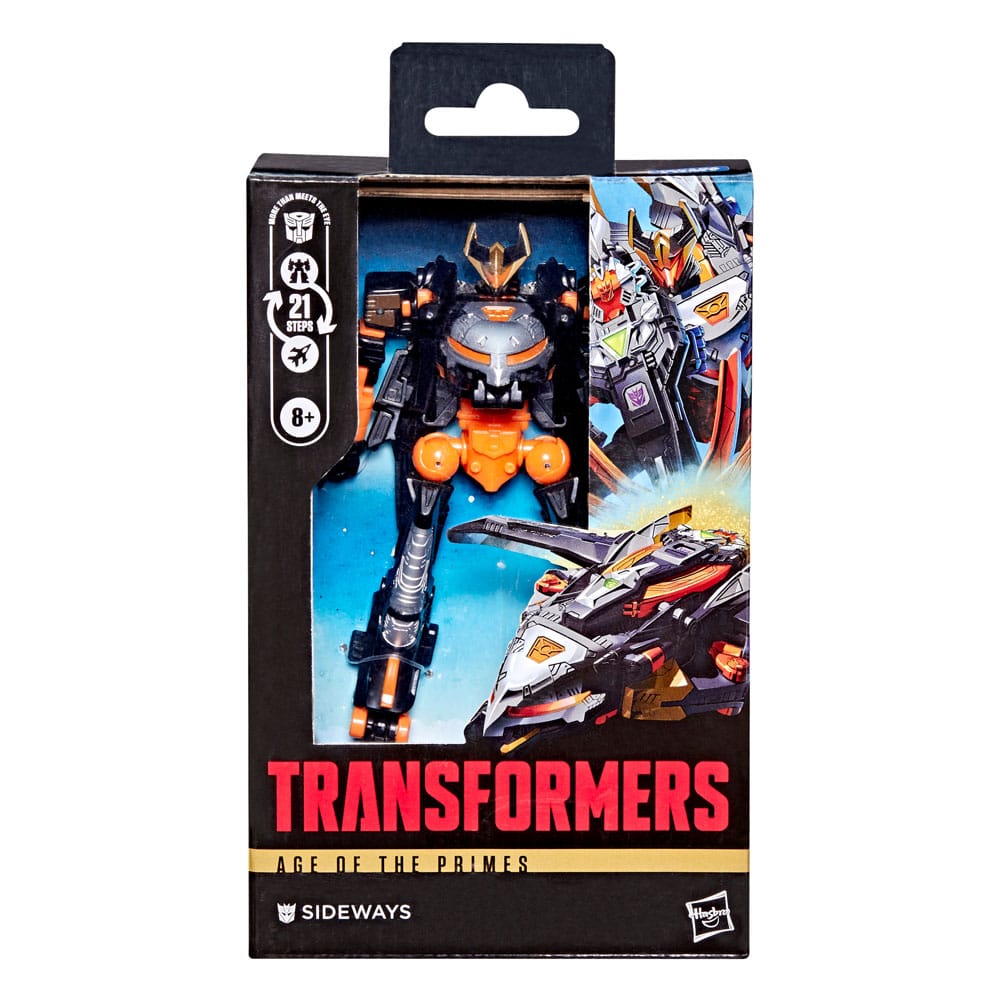 Transformers Age of the Primes Deluxe Class Figura Sideways - Imagen 3