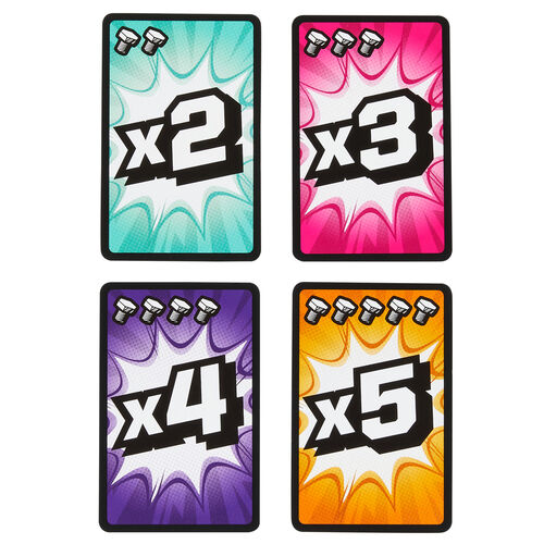 Juego mesa Rock Em Sock Em Robots Cartas Lucha - Imagen 5