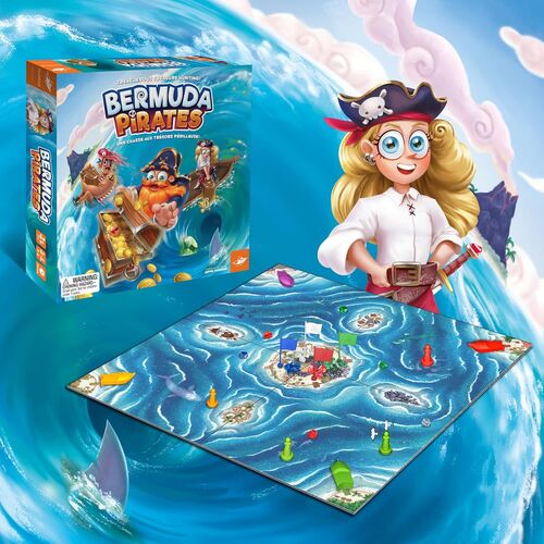 Juego de mesa Bermuda Piratas español - Imagen 4