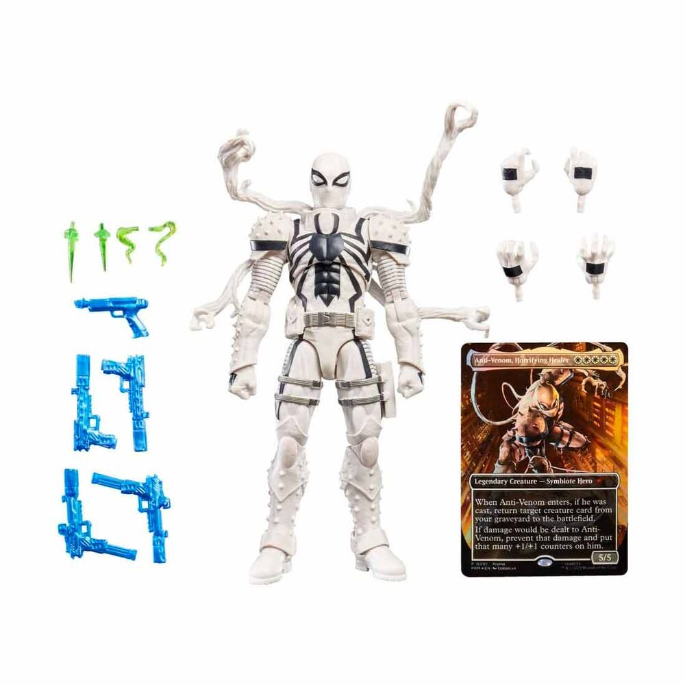 Figura Agent Anti-Venom Magic The Gathering Spider-Man Marvel 15cm - Imagen 3