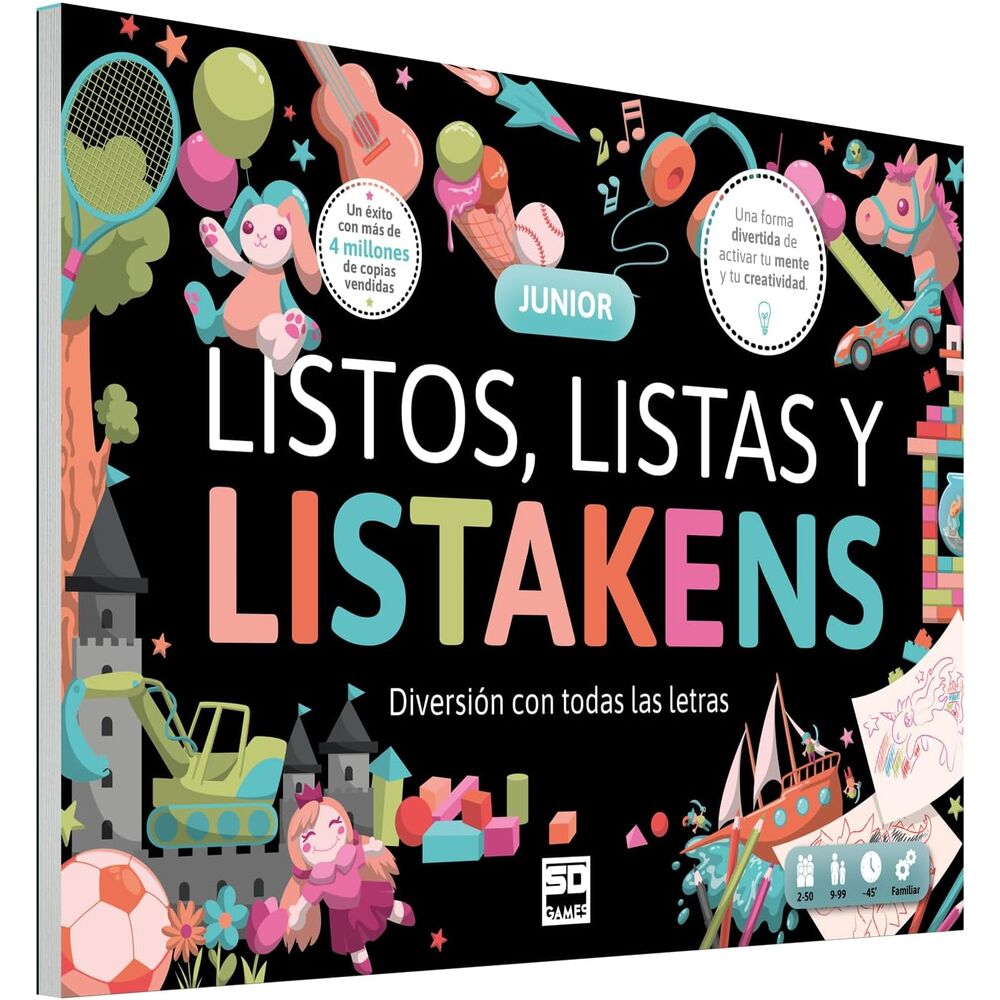 Juego mesa Listos Listas y Listakens Junior español - Imagen 6