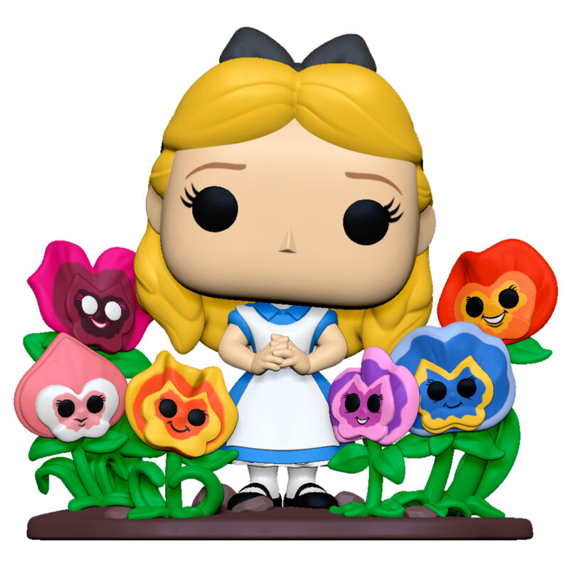 Figura POP Disney Alicia en el Pais de las Maravillas 70th Alice with Flowers - Imagen 2
