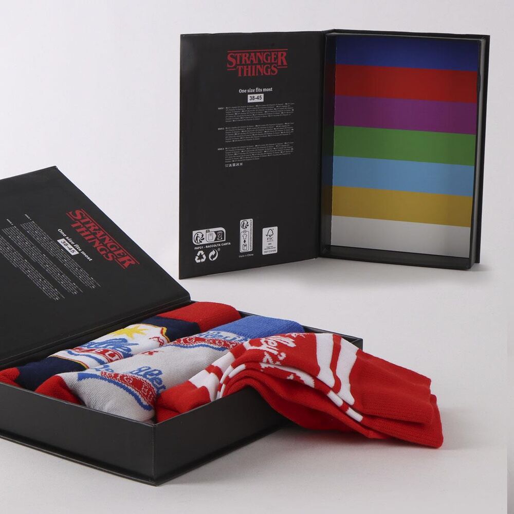 Set 3 Calcetines Stranger Things adulto - Imagen 5