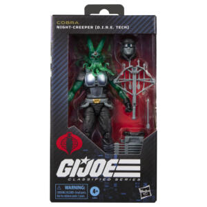 Figura Night Creeper D.I.R.E Tech Classified Series Cobra G.I. Joe 15cm