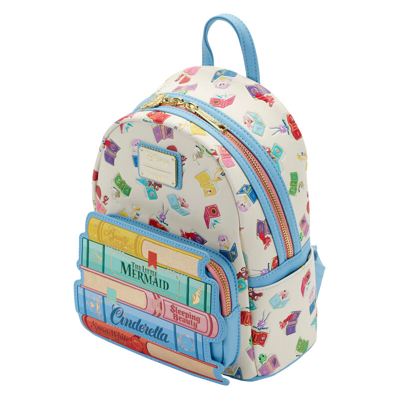 Mochila Libros Clasicos Princesas Disney Loungefly 26cm - Imagen 2