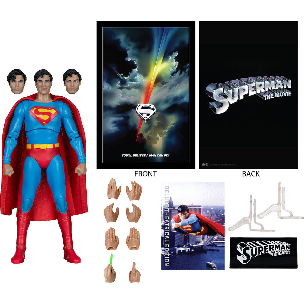 Figura Superman Deluxe Theatrical Edition Superman DC Comics 19cm - Imagen 2