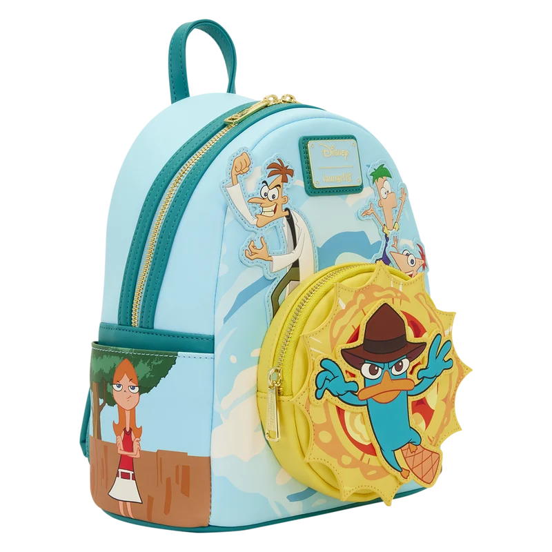 PHINEAS Y FERB - Mini mochila Loungefly - Imagen 3