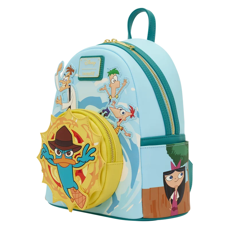 PHINEAS Y FERB - Mini mochila Loungefly - Imagen 4