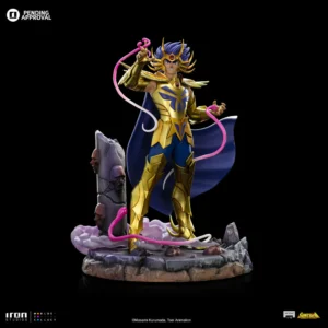 Estatua Máscara Mortal del Cáncer - Saint Seiya - Iron Studios