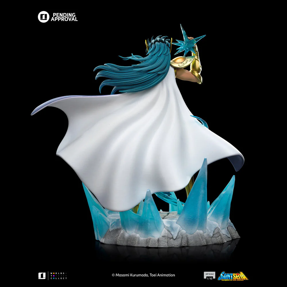 Estatua de Camus Acuario- Saint Seiya Iron Studios - Imagen 3