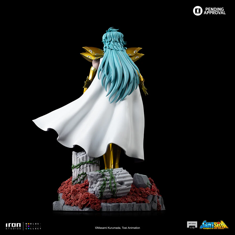 Estatua de Afrodita Piscis - Saint Seiya - Escala 1/10 - Iron Studios - Imagen 4