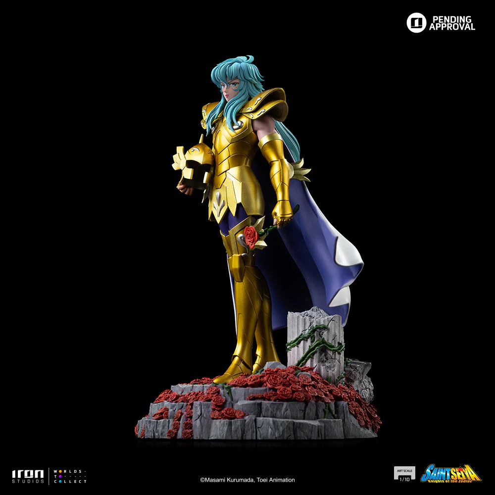 Estatua de Afrodita Piscis - Saint Seiya - Escala 1/10 - Iron Studios - Imagen 3
