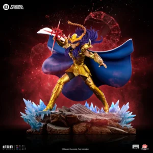 Estatua de Milo Escorpio - Saint Seiya - Escala 1/10 - Iron Studios