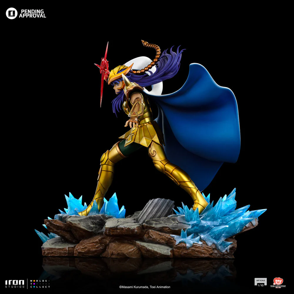 Estatua de Milo Escorpio - Saint Seiya - Escala 1/10 - Iron Studios - Imagen 2