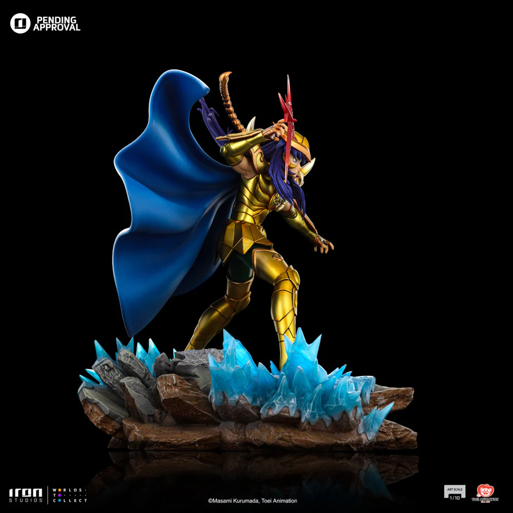 Estatua de Milo Escorpio - Saint Seiya - Escala 1/10 - Iron Studios - Imagen 3