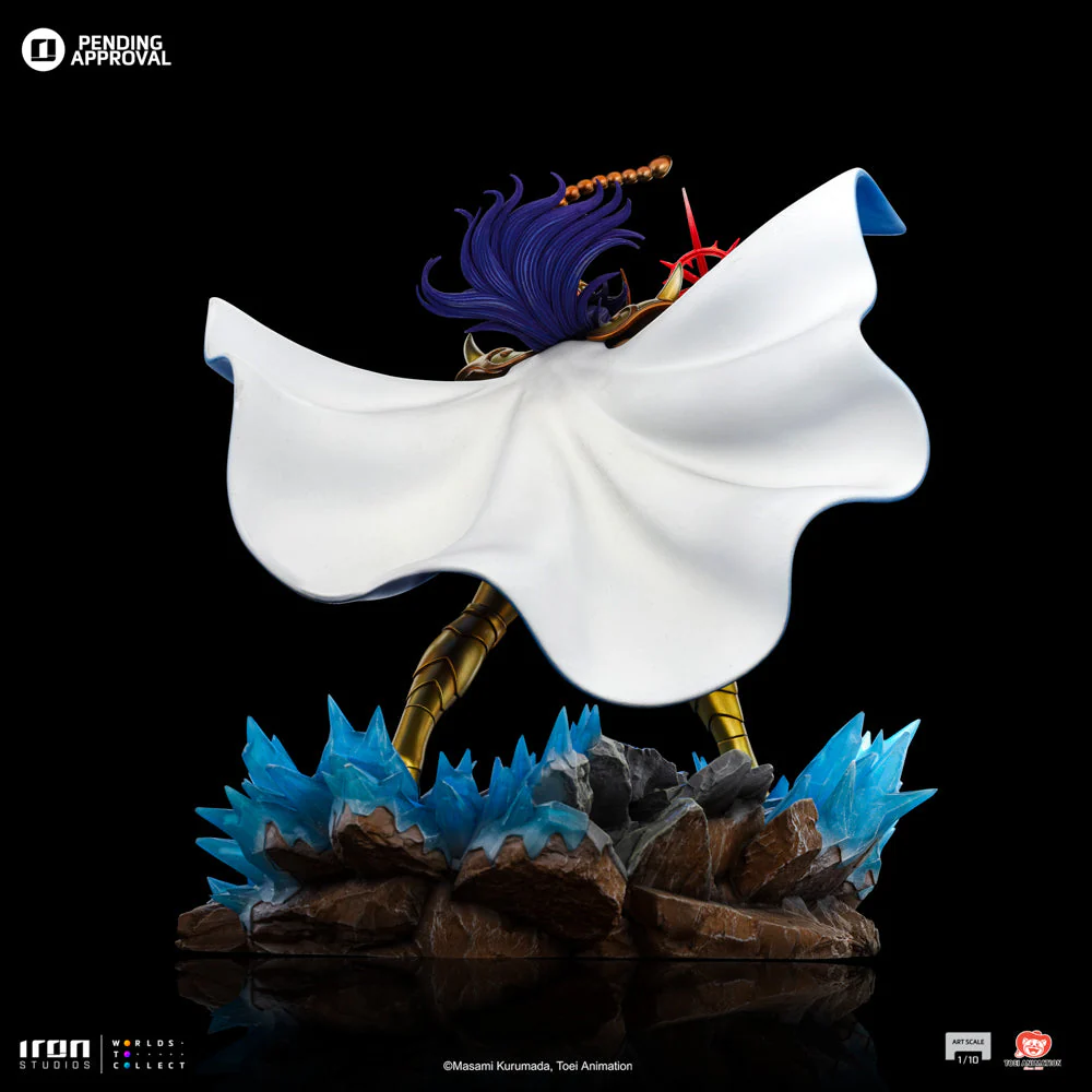Estatua de Milo Escorpio - Saint Seiya - Escala 1/10 - Iron Studios - Imagen 4