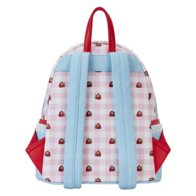 STRAWBERRY SHORTCAKE - Denim - Mini mochila LoungeFly - Imagen 3